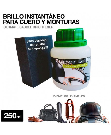 Brillo Instantaneo Para Cuero Y Monturas 250Ml