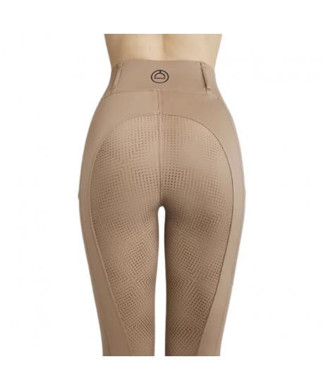 Pantalón deportivo MoZoe Compression REFINED - Fullgrip, Latte