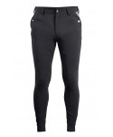 Pantalones de montar hombre- ESS Gary men - black, fullgrip