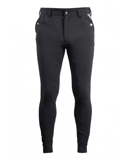 Pantalones de montar hombre- ESS Gary men - black, fullgrip