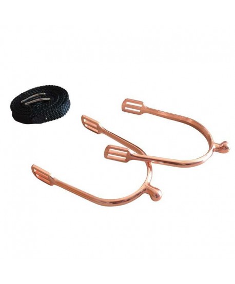 Espuela Niquel con Correas 15MM Lady Rose Gold