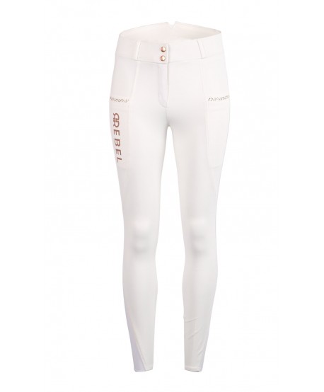 Pantalones de montar blancos Rebel