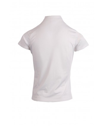 Polo Everly Mon-Tech - Blanco