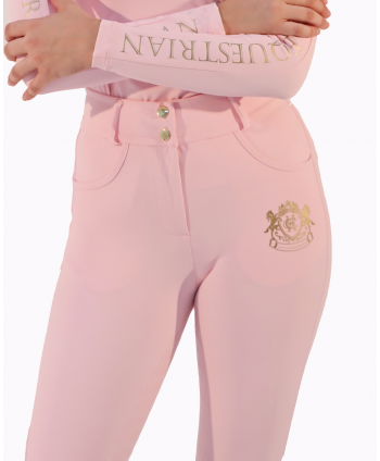 Pantalones -Breggins Haute Couture Equestrian Rosa