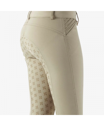 Pantalones de Montar Niña Mini Ralla Gel Asiento Completo