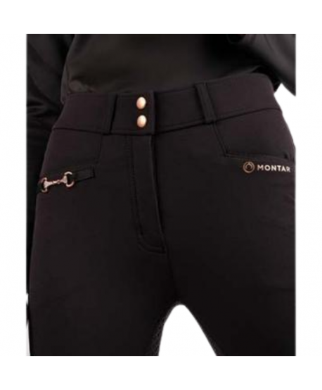 Pantalones de montar negro Molly Rosegold