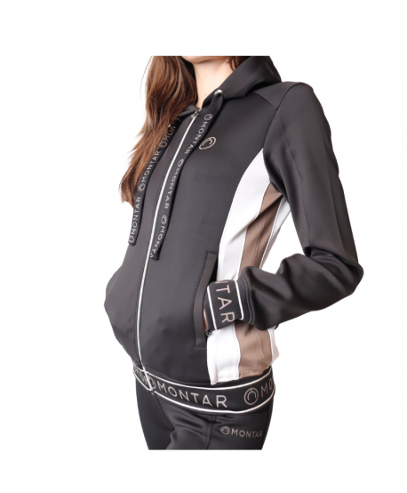 Chaqueta de equitación Alia Hoody - Negro