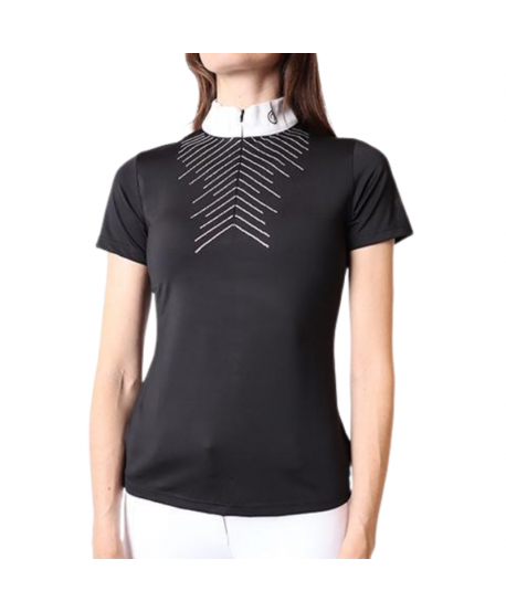 Polo de concurso Bling - Negro