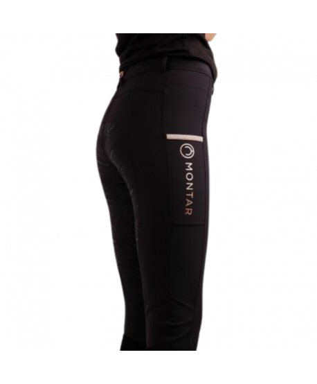 Pantalon Junior Millie rosegold negro