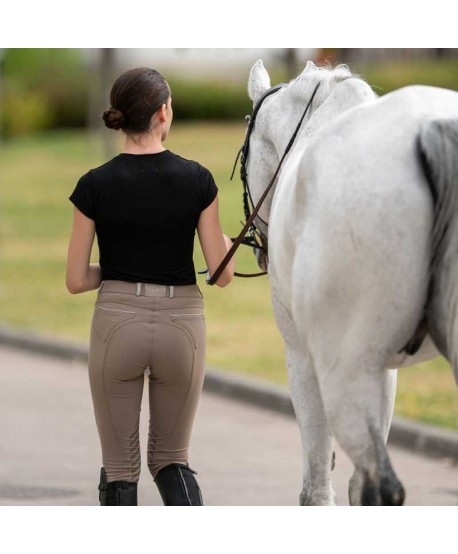 Pantalones de montar técnicos ROYAL RIDE J con rodillera de silicona Cavalliera