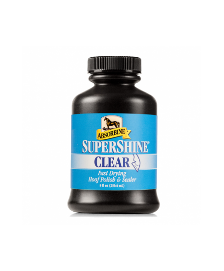 SuperShine Hoof Polish & Sealer Clear With Brush Absorbine