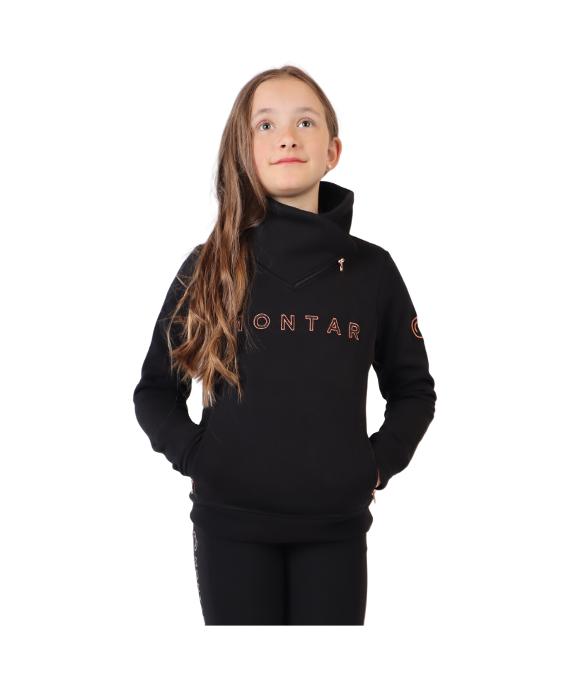 Junior Simone Rosegold sudadera negro