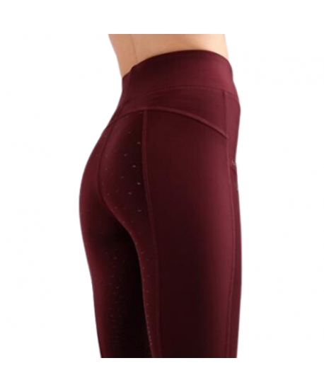 Junior Crystal leggins Full-Grip Burdeos