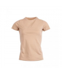 Camiseta hípica logo Carla beige